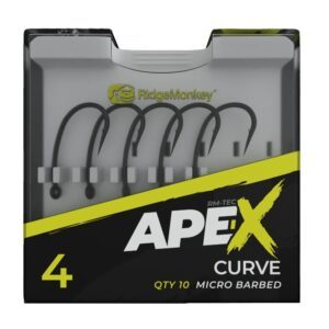 RidgeMonkey háček Ape-X Curve Barbed
