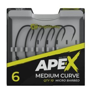 RidgeMonkey háček Ape-X Medium Curve