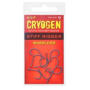 ESP háčky Cryogen Stiff Rigger Barbless