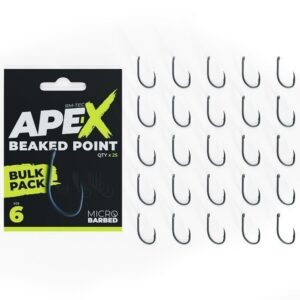 RidgeMonkey háčky Ape-X Beaked Point Barbed Bulk