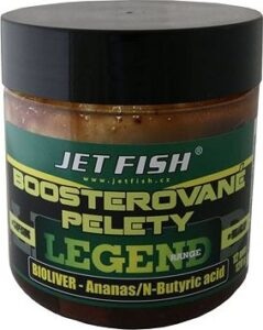 Jet Fish Boosterované pelety Legend Bioliver + Ananas/N-Butric