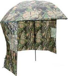 NGT Camo Brolly with Side