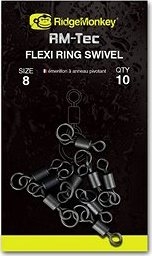 RidgeMonkey RM-Tec Flexi Ring Swivel Veľkosť