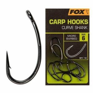 Fox háčky Carp Hooks Curve