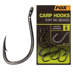 Fox háčky Carp Hooks Stiff Rig