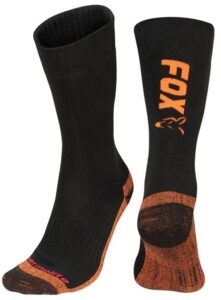 Fox ponožky Collection Black/Orange Thermolite long