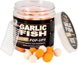 Starbaits Pop-Up Fluo Garlic Fish 14