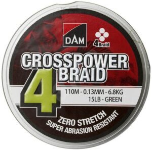 DAM pletená šňůra Crosspower 4-Braid 150m