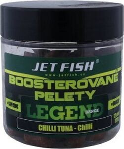 Jet Fish Boosterované pelety Legend Chilli Tuna/Chilli