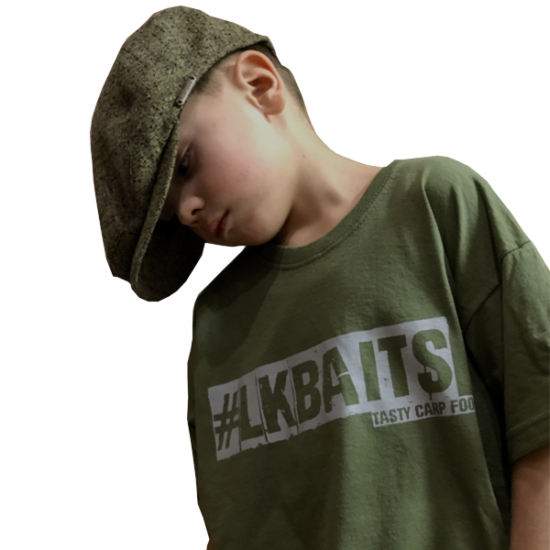 LK Baits dětské triko Potisk světle