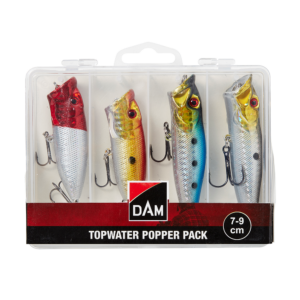 DAM wobler Topwater Popper Pack