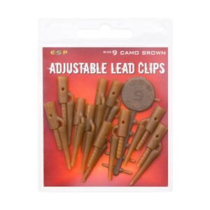 ESP Adjustable Lead Clips-Camo
